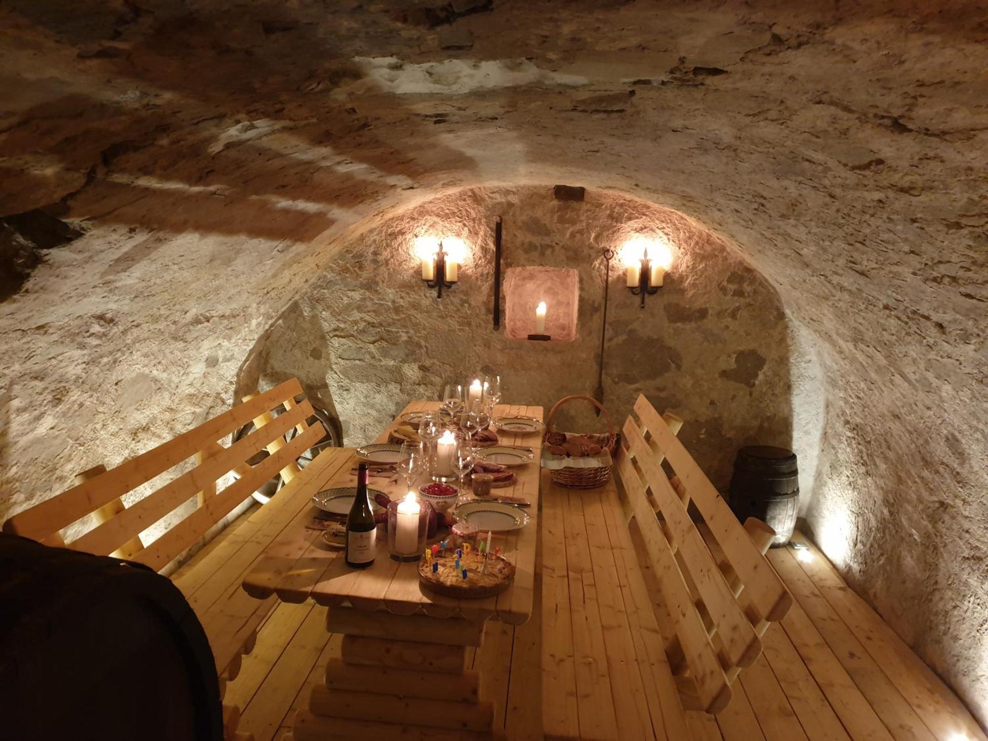 Unterkunft Am Weinberg Nunchritz エクステリア 写真